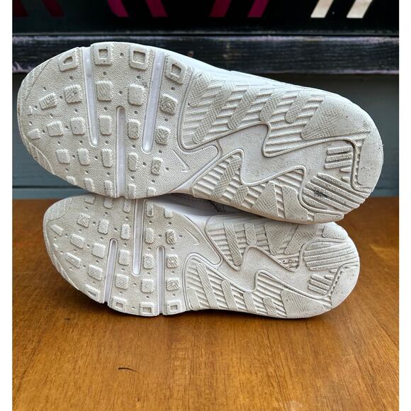 Nike Air Max Toddler Sneakers White Mesh Leather US 12C - Picture 7 of 8
